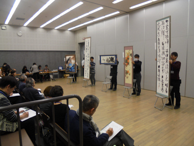 山田新一　油彩画 千鳥ヶ淵 渡辺貞一「鳥」油絵・SM 絵画買取・販売の小竹美術